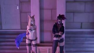 KDA Ahri does porn for the first time - Full Gallery Hentai Game - Kiss my camera. League of Legends