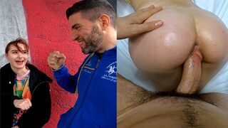 Submissive teen picked up on the street and fucked hard