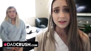 Stepdad punishes his stepdaughters for not following his orders