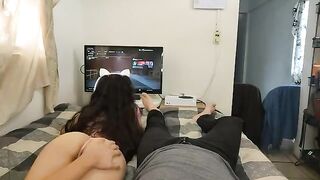 I fucked a gamer girl with big tits, she’s amazing