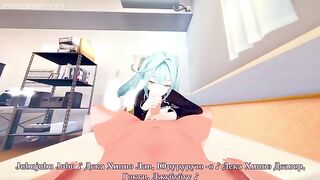 Hentai with Genshin Impact's Faruzan and a beautiful girl in 60fps