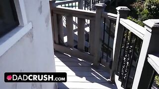 Hot stepdaughter Eliza Ibarra gets her pervert stepdad's cock wet