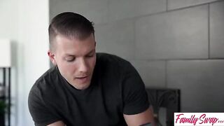 She’s a naughty girl and she loves getting fucked hard by many cocks