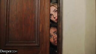 Scarlit & Kenzie are submissive to their mysterious host