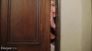 Scarlit & Kenzie are submissive to their mysterious host