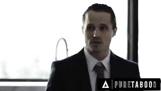Nympho Vanna Bardot gets fucked hard by bad juror in rough session