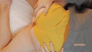 The couple has only one outfit and they have passionate sex