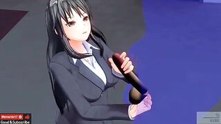 The best uncensored Japanese Hentai anime with ASMR ear licking action