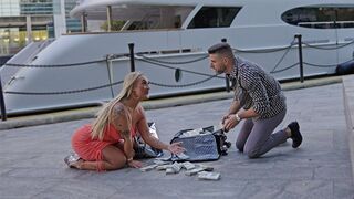 A woman is ready to do anything for a million dollars