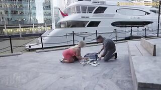 A woman is ready to do anything for a million dollars
