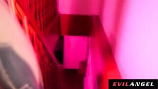 Hot Euro slut in anal gangbang with intense double penetration - Evil Angel style