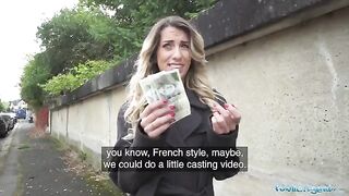 A hot French teacher lures a guy with promises of cash and fame