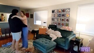 A nurse came home from her shift and was fucked by her husband
