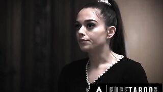 Cheerleader Sophia Burns gets fucked by stepson and gives him A+ grade