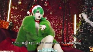 The Grinch fucked a pretty baby at Christmas, stuffing her with cock