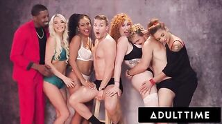 An Insane Christmas Group Sex Party with Top Pornstars