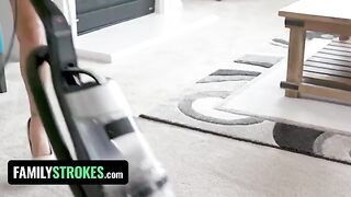 Karmen Santana enjoys getting fucked by her stepbrother