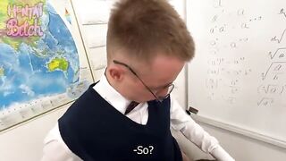 The hottest teacher's day ever, full of passionate action