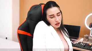 A step mom gets her pussy filled with cum and she loves it
