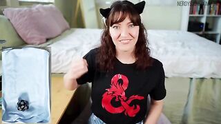 You roll the dice and then you have to jerk off until you cum!
