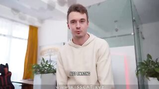The pervert guy fucks his stepmom and her friend in a steamy scene