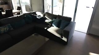 A sudden trip turned into a group sex party with hot babes