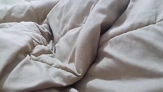 A chubby stepmom with a huge ass shares her bed with her stepson