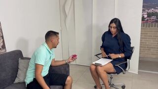 The client found my sex toys and I ended up under him