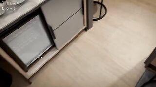 A hot chick bouncing on a big dick in a steamy lucid dream scene