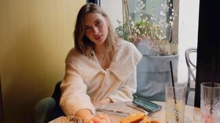 Romantic dinner turned into a passionate session of intimacy with a thrilling finish