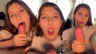 Guy made a bet with his stepsister that he would not masturbate for a month
