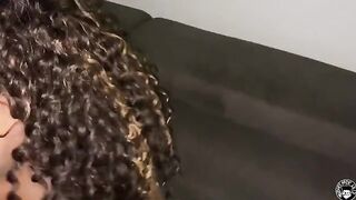 Ebony MILF Mone Divine rides Lil D’s cock in exclusive casting couch scene