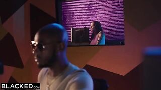 Keisha, a pop singer, got fucked by producer Anton on cam
