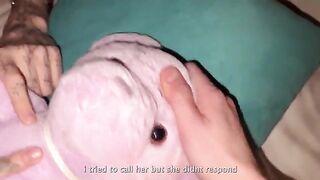 An 18-year-old girl receives a new dick in her wet pussy in this rough homemade video