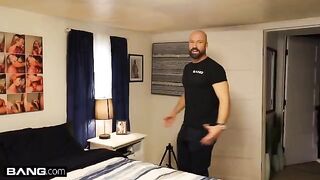 Young busty blonde Bailey Brooke gets her pussy stretched by Sean Lawless in intense gonzo action