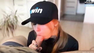 Today you deserve a blowjob, and here's a hot one!