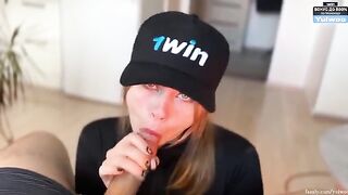 Today you deserve a blowjob, and here's a hot one!