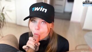 Today you deserve a blowjob, and here's a hot one!