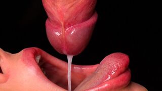 The best blowjob with a milking mouth that will make your dick cum hard!