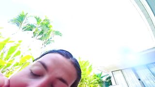 A prank of rescuer's girlfriend, thanking him with a big dick