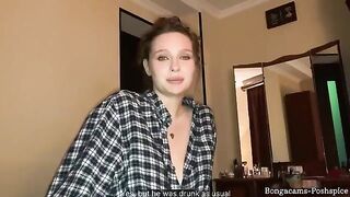 A young wife has sex with her husband's best friend in POV style