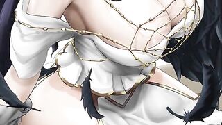 Albedo turns you into her edge slut in this hot hentai joi scene
