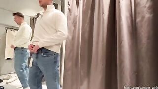 Shopping is not only about buying clothes, but also about sex in the fitting room