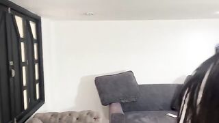 The girl is fucking with a student who doesn't want to attend her class