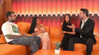 Tru Kait’s massive tits bounce while getting fucked hard in an intense scene