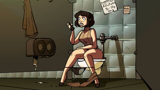 The barista is a blast from an explosive encounter!