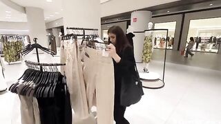 We almost got caught fucking in a public place