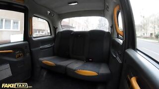 Fake taxi ride turns into a hot and steamy session