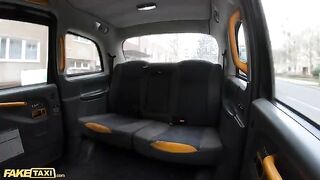 Fake taxi ride turns into a hot and steamy session