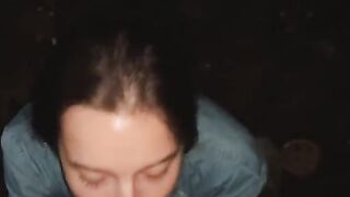 On the first date, only a whore swallows cock
